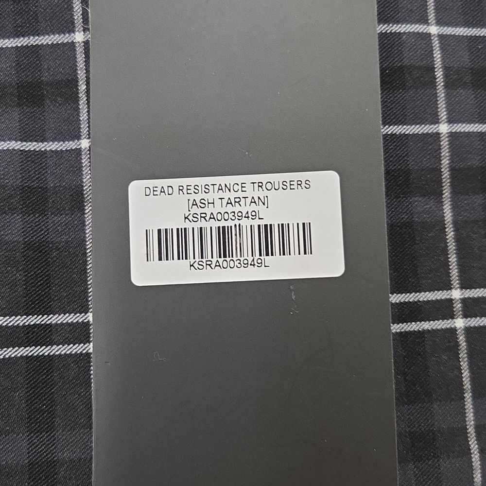 Killstar Dead Resistance Plaid Trousers, Ask Tartan NWT, Large - Picture 5 of 12